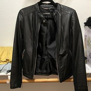 Leather jacket